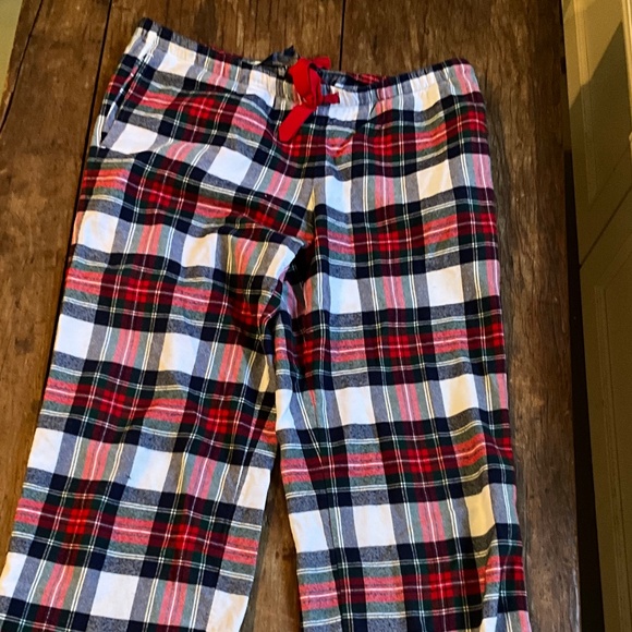 Vineyard Vines Christmas Plaid Flannel PJs Size XS - Picture 2 of 3